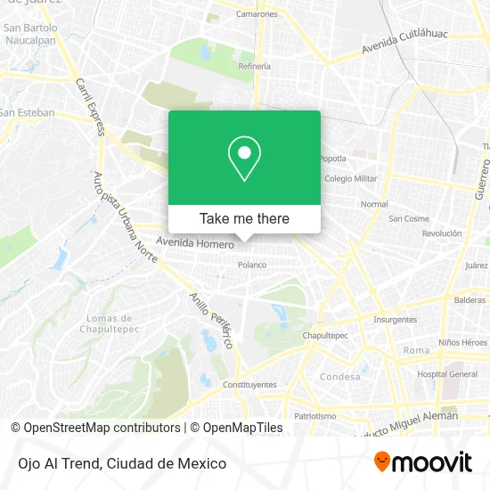 Ojo Al Trend map
