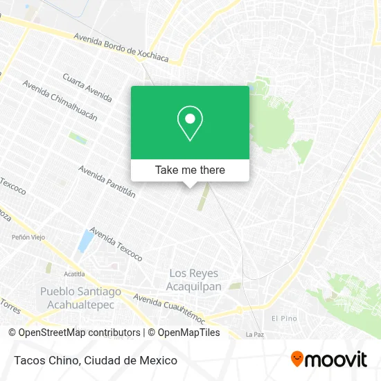 Tacos Chino map