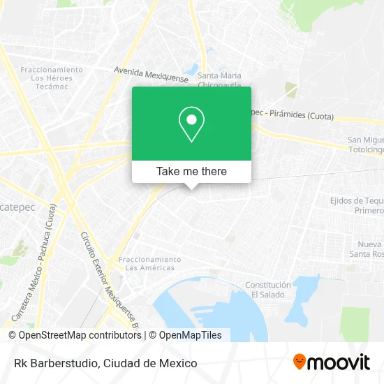 Rk Barberstudio map