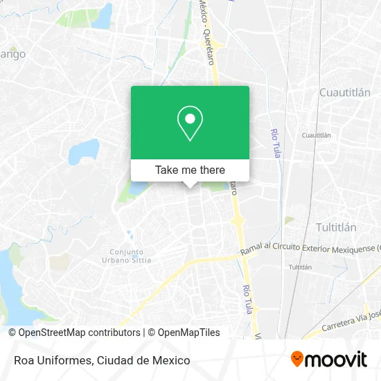 Roa Uniformes map