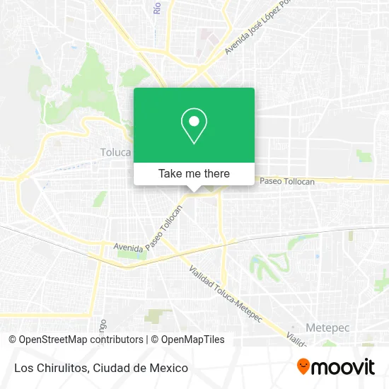 Los Chirulitos map