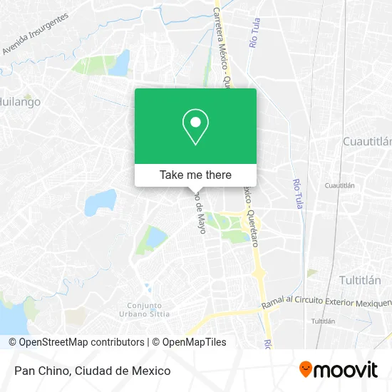 Pan Chino map
