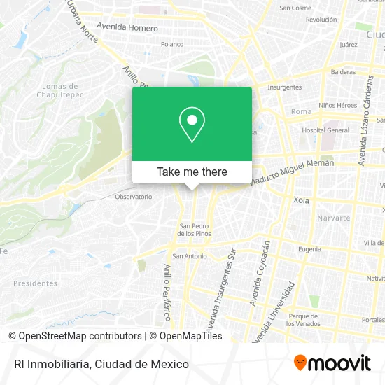 Rl Inmobiliaria map