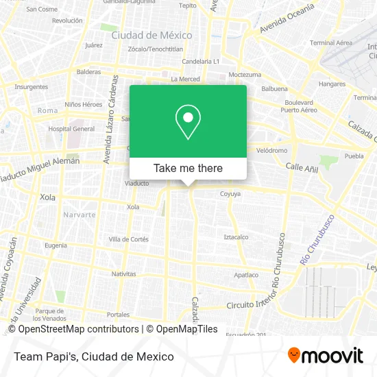 Team Papi's map
