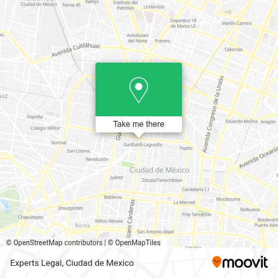Experts Legal map