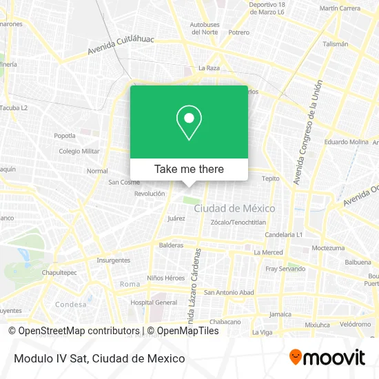 Modulo IV Sat map