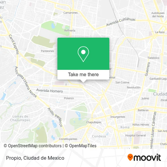 Propio map