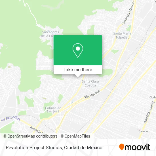 Revolution Project Studios map