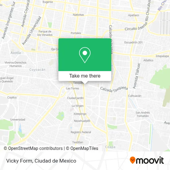 Vicky Form map