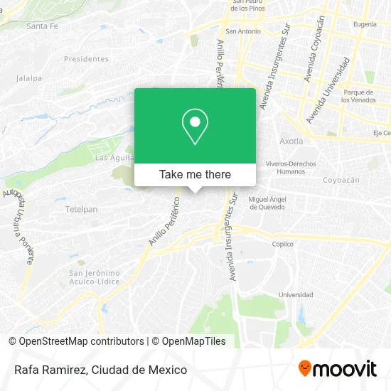 Rafa Ramirez map