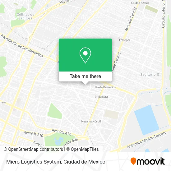 Micro Logistics System map