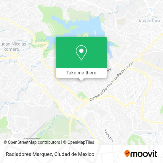 Radiadores Marquez map