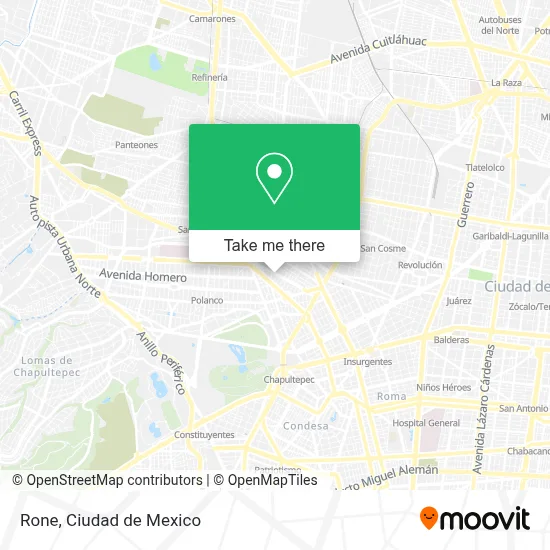 Rone map