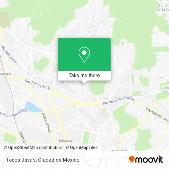 Tacos Java's map