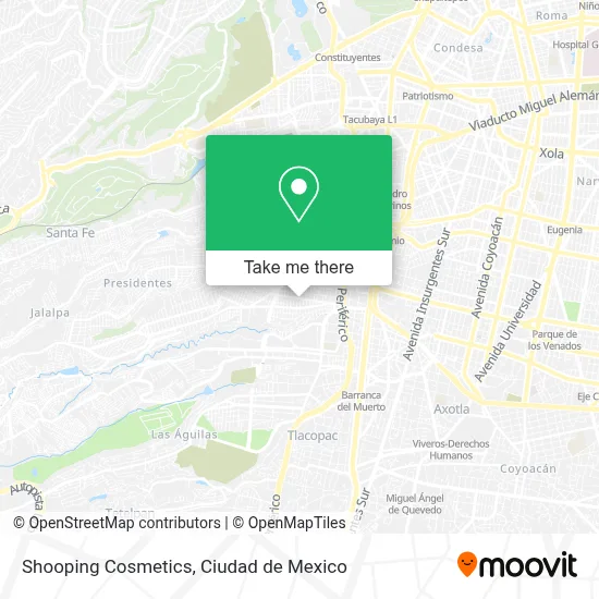 Shooping Cosmetics map