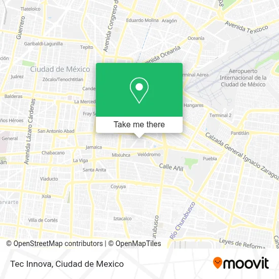 Tec Innova map