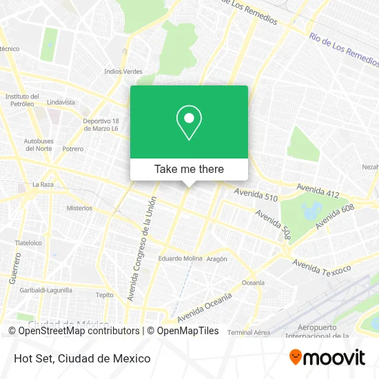 Hot Set map