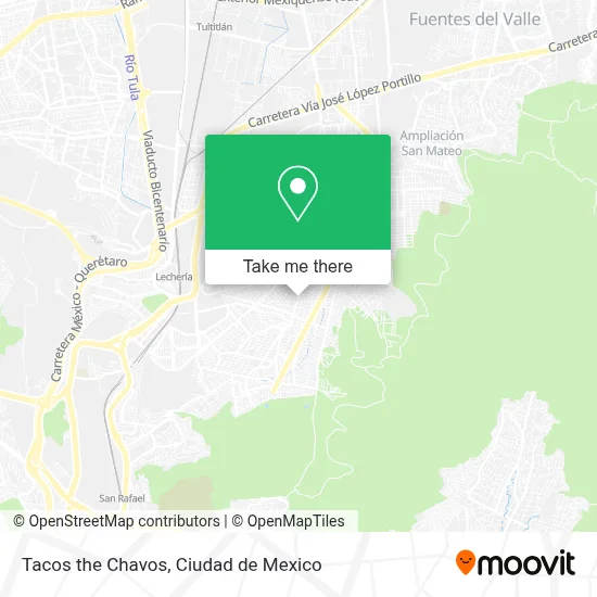Tacos the Chavos map