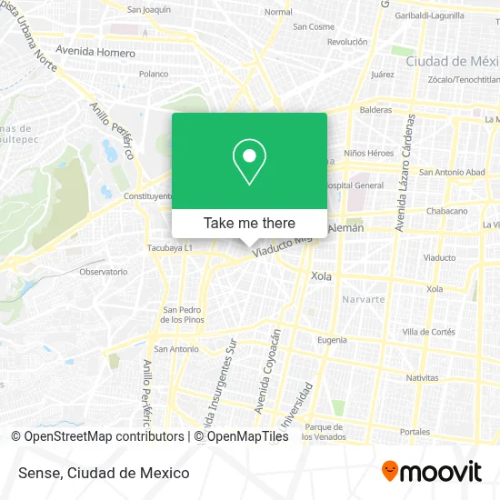 Sense map