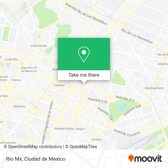 Rio Mx map