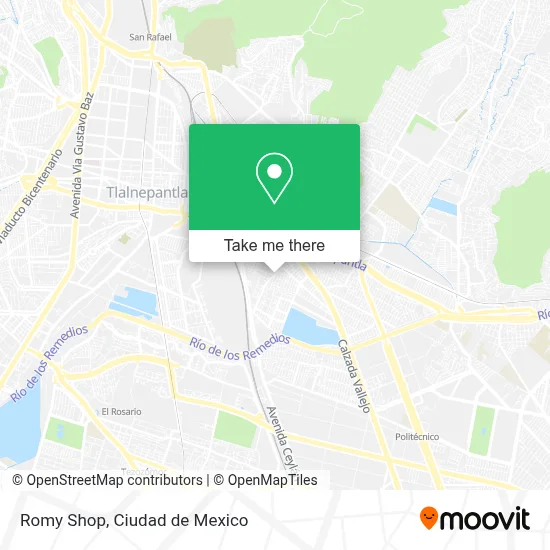 Romy Shop map