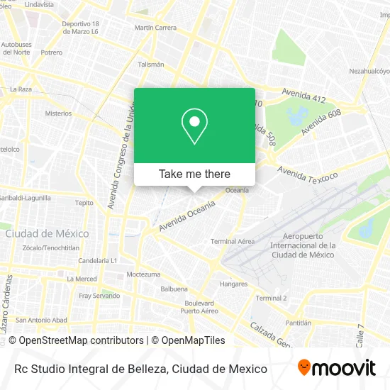 Rc Studio Integral de Belleza map