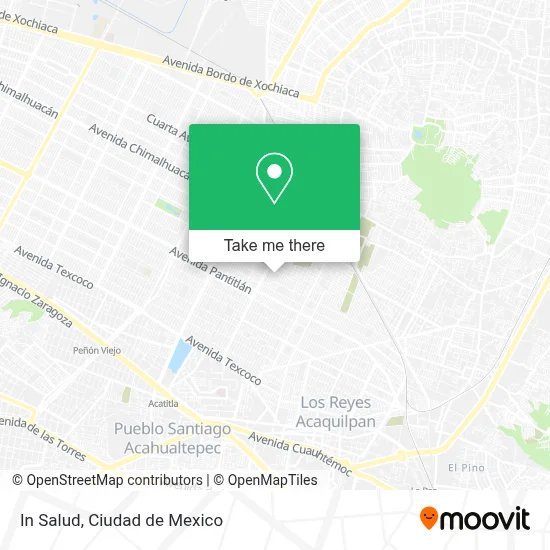 In Salud map