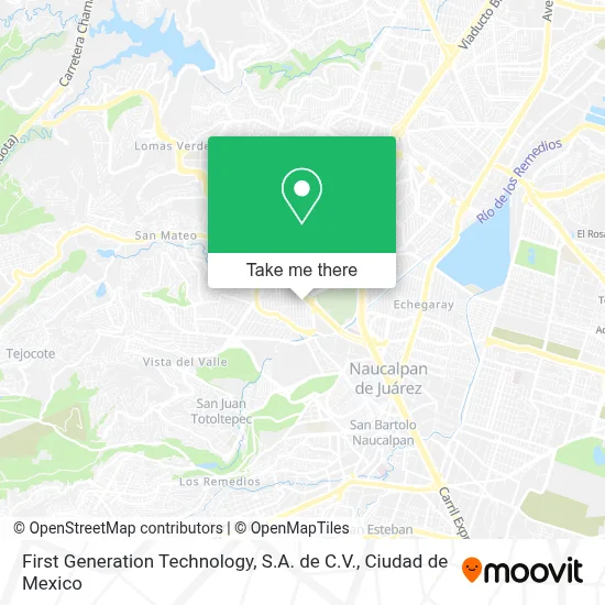 First Generation Technology, S.A. de C.V. map