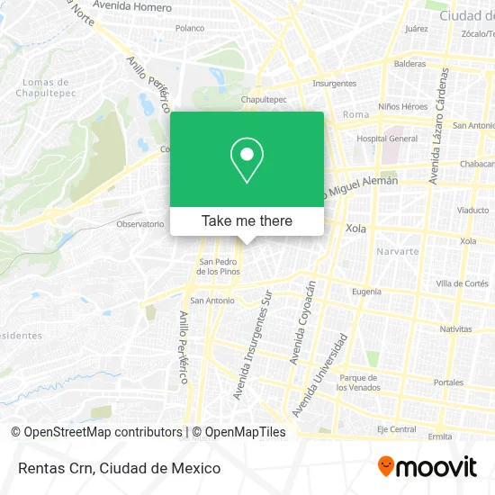 Rentas Crn map