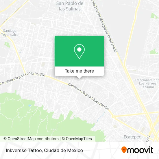 Inkversse Tattoo map