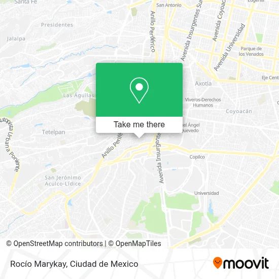 Rocío Marykay map