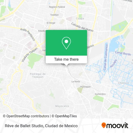 Rêve de Ballet Studio map