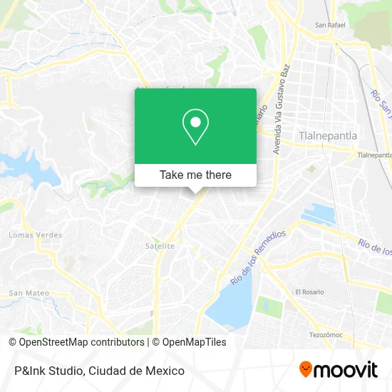 P&Ink Studio map