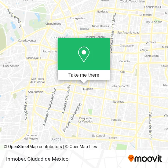 Inmober map