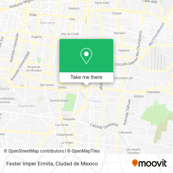 Fester Imper Ermita map