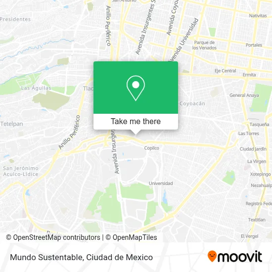 Mundo Sustentable map