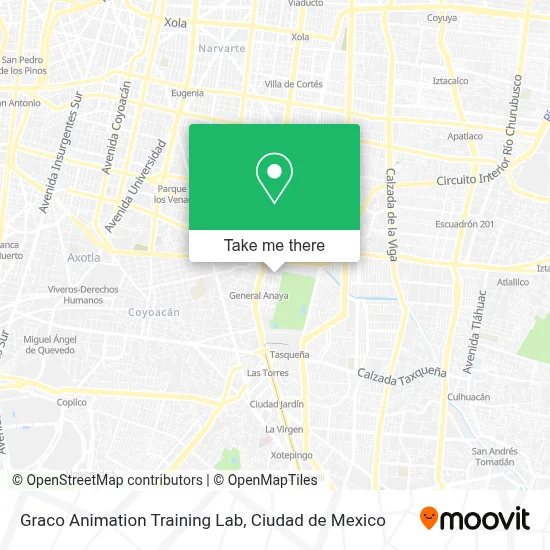 Graco Animation Training Lab map