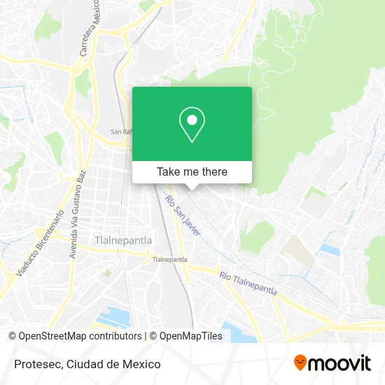 Protesec map