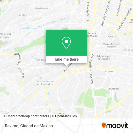 Revimo map