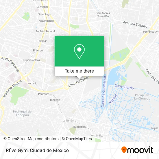 Rfive Gym map