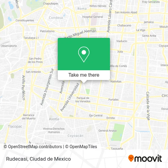 Rudecasi map