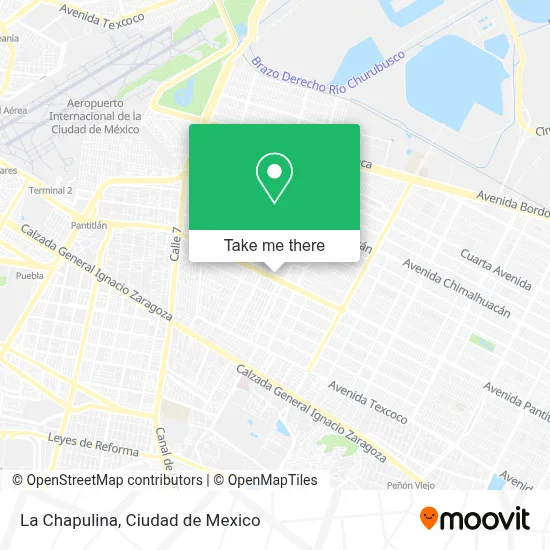La Chapulina map