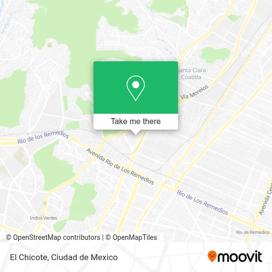 El Chicote map