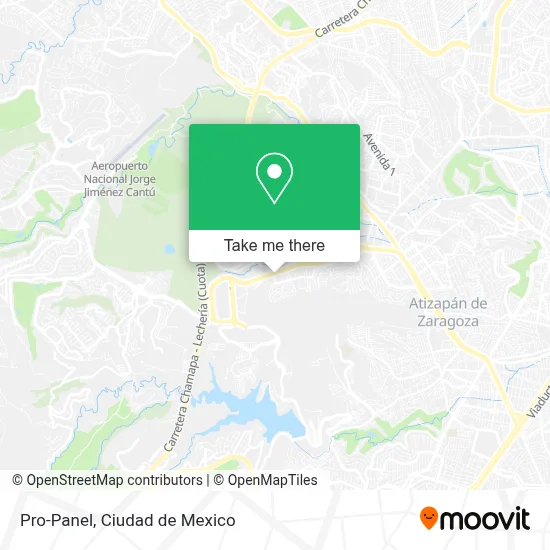 Pro-Panel map
