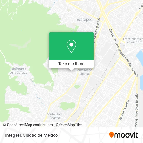 Integsel map