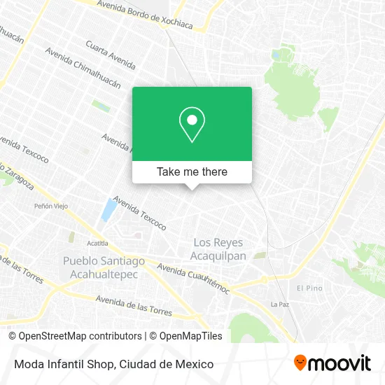 Moda Infantil Shop map