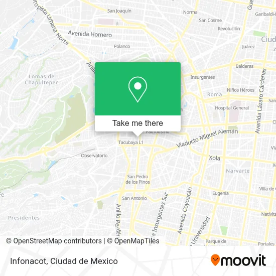 Infonacot map