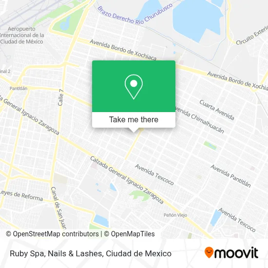 Ruby Spa, Nails & Lashes map