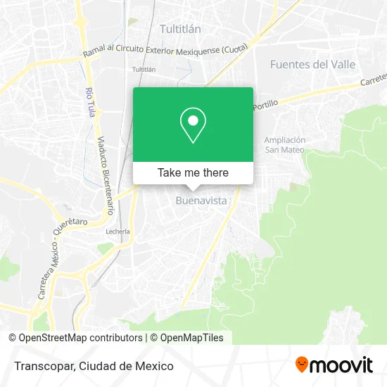 Transcopar map