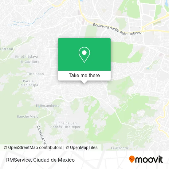 Rmservice map